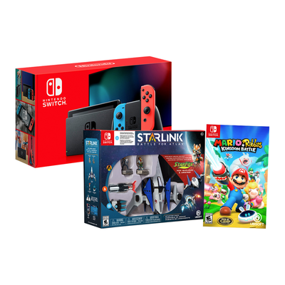 Nintendo Switch bundle with Mario + Rabbids and Starlink