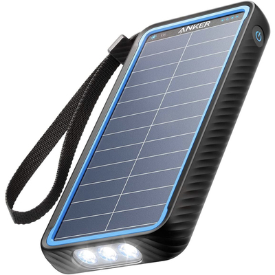 Anker charging cables, wall chargers, and solar power banks
