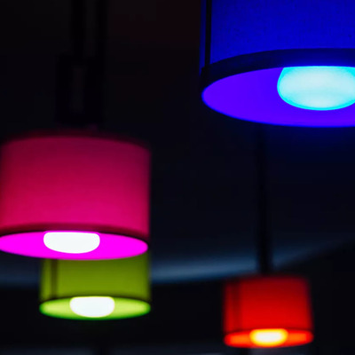 Philips Hue White and Color Ambiance A19 Starter Kit
