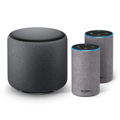 Amazon Echo Sub Bundle with 2 Echo (2nd Gen) devices