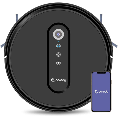 Coredy robot vacuum cleaners with smart features