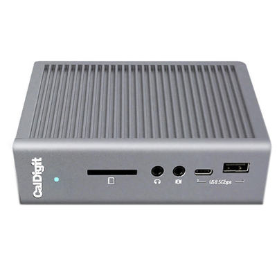 CalDigit TS3 Plus 15-port Thunderbolt 3 space gray dock