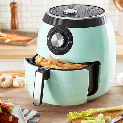 Make healthier food faster with the Dash Deluxe Air Fryer at $30 off today only