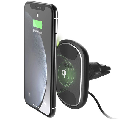 iOttie Tap 2 Wireless magnetic Qi wireless charging air vent mount and dual car charger