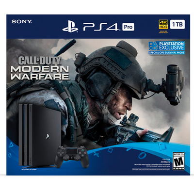 PlayStation 4 Pro 1TB Call of Duty: Modern Warfare bundle
