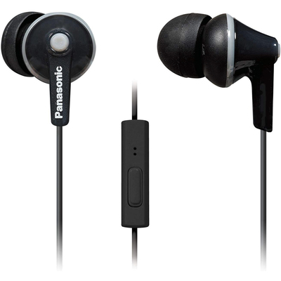 Panasonic ErgoFit in-ear headphones black