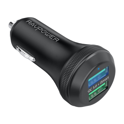 RAVPower 40W Quick Charge 3.0 USB Car Charger