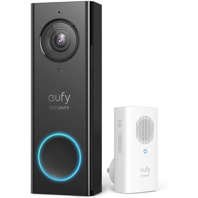 Eufy Security 2K smart video doorbell with free wireless chime