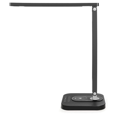 TaoTronics Qi wireless fast charger dimmable LED desk lamp with USB port