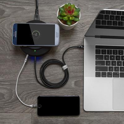 This discounted 5-port hub has a built-in Qi charger for keeping all your gadgets powered
