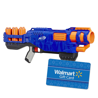 Nerf N-Strike Elite Trilogy DS-15 with $10 Walmart Gift Card