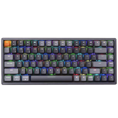 Keychron K2 Bluetooth USB-wired compact 84-key RGB gaming mechanical keyboard