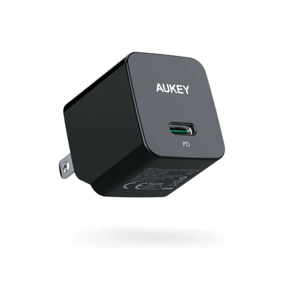 Aukey USB-C 18W wall charger with Power Delivery