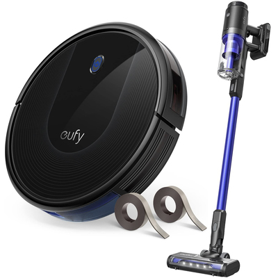 Eufy cordless stick vacuums and robot vacuum cleaners