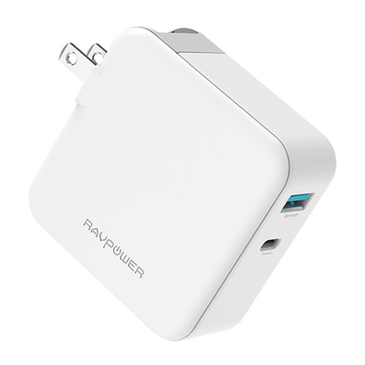 RAVPower Pioneer 45W Power Delivery 3.0 & Quick Charge USB-C Wall Charger