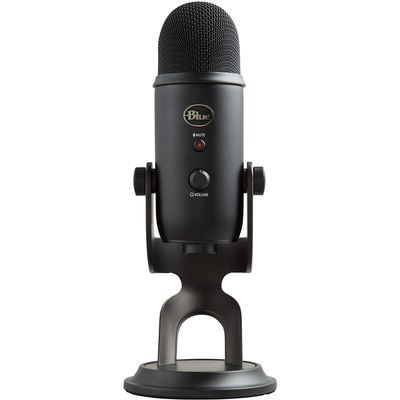 Blue Yeti USB condenser microphone blackout