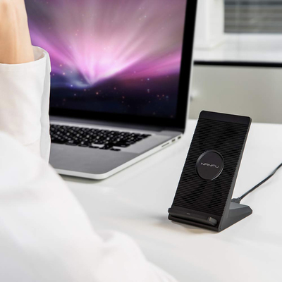 Nanfu Qi-enabled 10W fast wireless charging stand with cooling fan