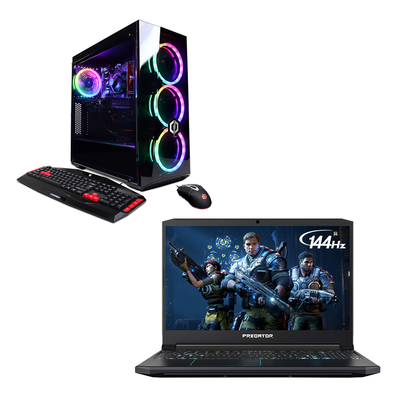 Gaming laptops, desktops, and accessories sale