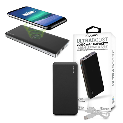 Aduro Power Banks and Wireless Chargers