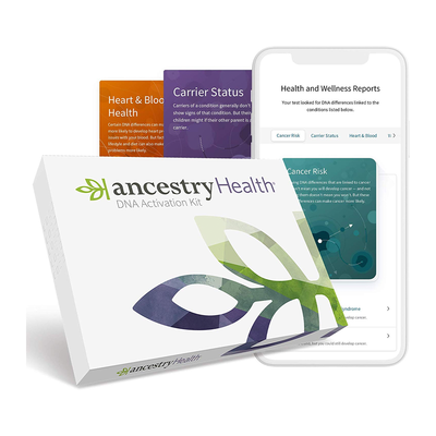 AncestryDNA: Health + Genetic Ethnicity Test Kit