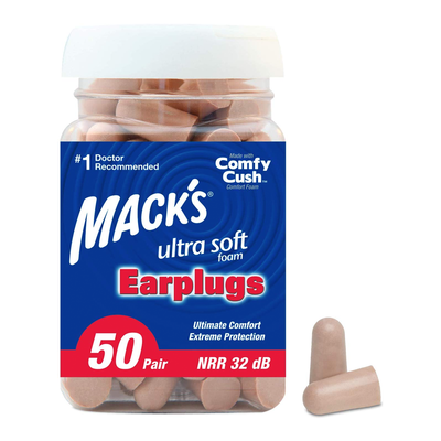 Mack's Ultra Soft Foam Earplugs (50 pairs)