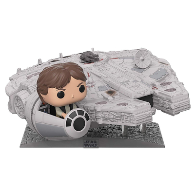 Funko Pop! Deluxe: Star Wars - Millennium Falcon with Han Solo