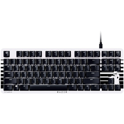Razer BlackWidow Lite tenkeyless Stormtrooper edition mechanical keyboard