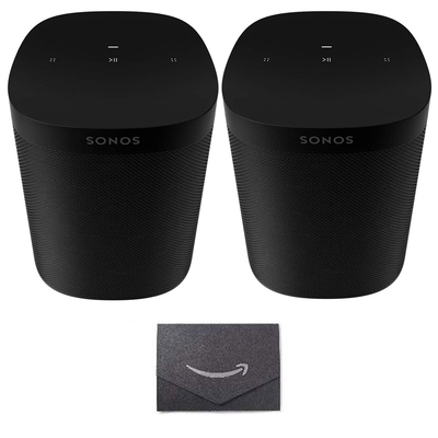 Sonos One SL smart speaker 2-pack with $10 gift card