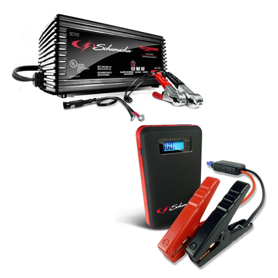 Battery chargers and Jump Starters sale