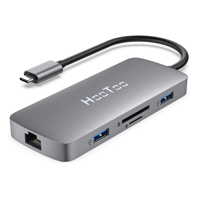 HooToo 8-in-1 USB-C Hub with 100W Power Delivery port