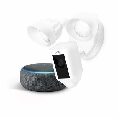 Ring Floodlight Cam + Free Echo Dot