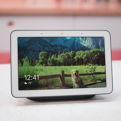 This discounted Google Home Hub + Google Home Mini bundle for $129 comes with a $50 Hulu gift card