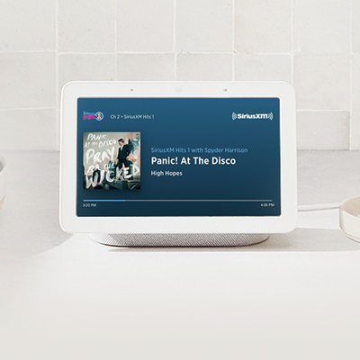 SiriusXM Select 6-month subscription with free Google Nest Hub