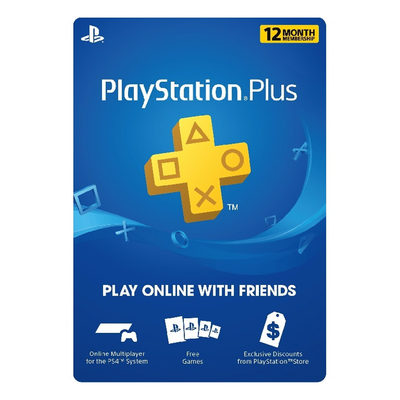 PlayStation Plus 1 Year Subscription