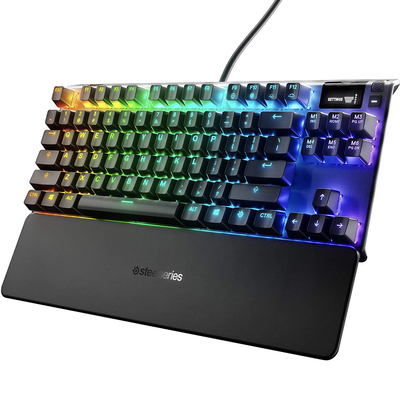 SteelSeries Apex 7 TKL compact mechanical gaming keyboard