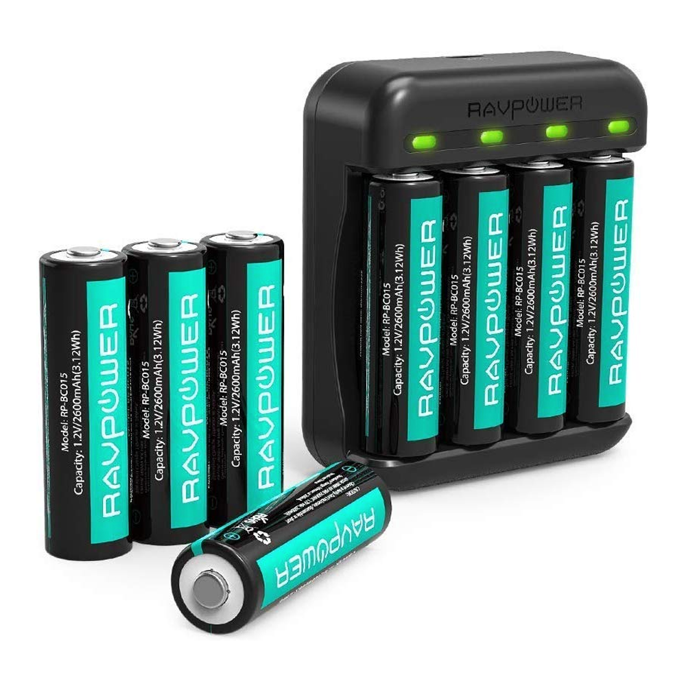 This discounted battery charger comes with eight rechargeable AA batteries for only 13 iMore This discounted battery charger comes with eight rechargeable AA batteries for only 13 iMore