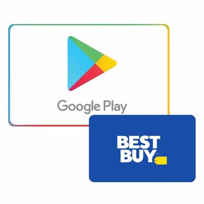 $100 Google Play Gift Card + $10 Best Buy Gift Card