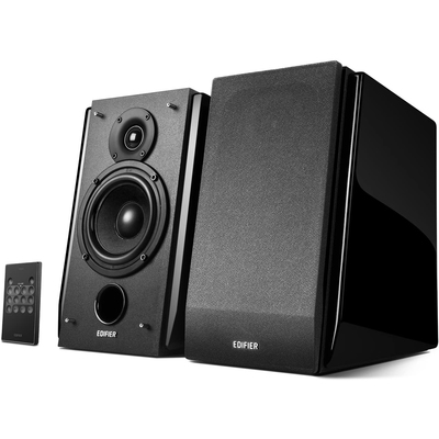 Edifier R1850DB bookshelf speakers with subwoofer out