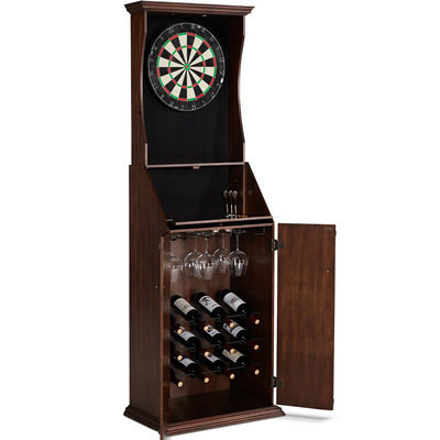 Barrington Bristle Dartboard Cabinet w/ Wine Storage