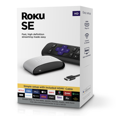 Roku SE media streaming player