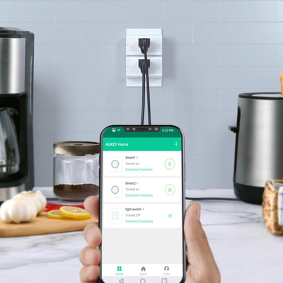 Aukey Wi-Fi Smart Plug Mini (2-Pack)
