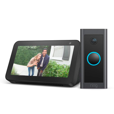 Ring Video Doorbell Wired with Echo Show 5