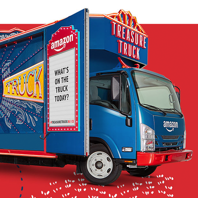 $10 off your next Amazon Treasure Truck purchase