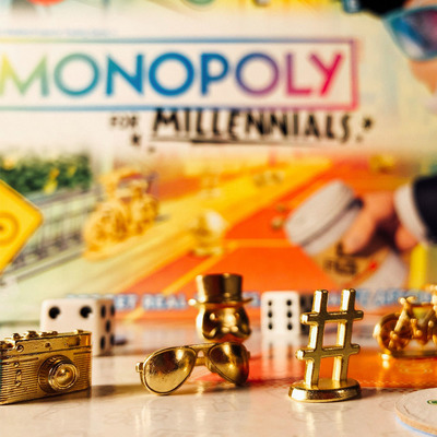 Take a break from adulting with half off the Monopoly for Millennials board game