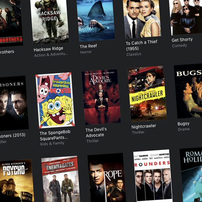 iTunes Digital HD and 4K film sale
