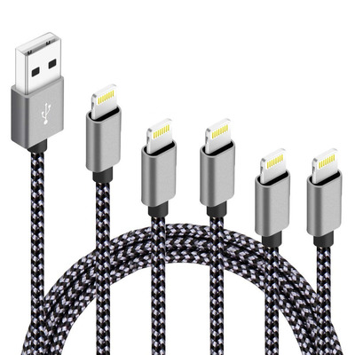 IDiSON 5-pack Lightning Cables