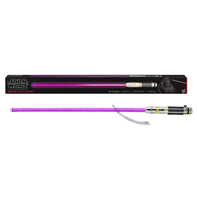 Star Wars The Black Series Mace Windu Ep3 Force FX Lightsaber