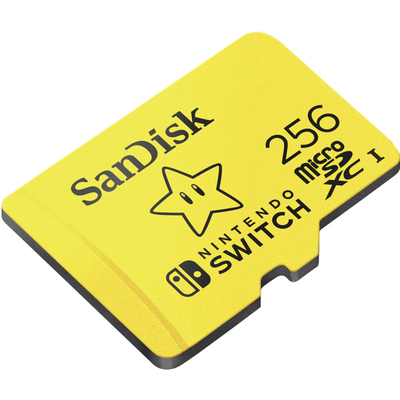 SanDisk 256GB microSDXC memory card