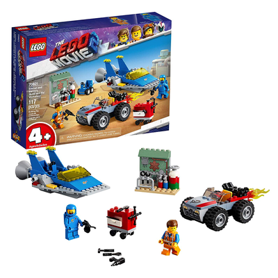 The LEGO Movie 2: Emmet and Benny’s ‘Build and Fix’ Workshop Set