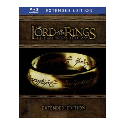 The Lord of the Rings Trilogy: Extended Edition Blu-Ray set